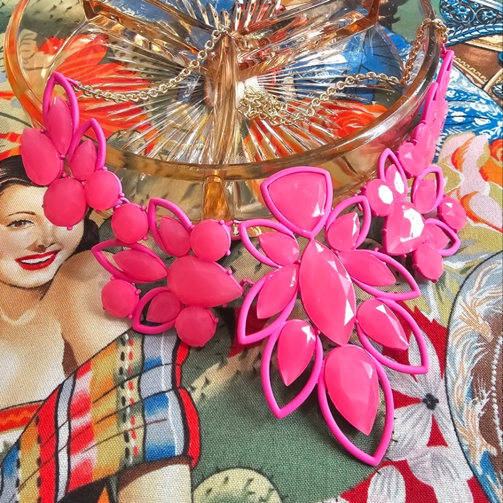 Pink Gem Inc. Statement Necklace Macy's